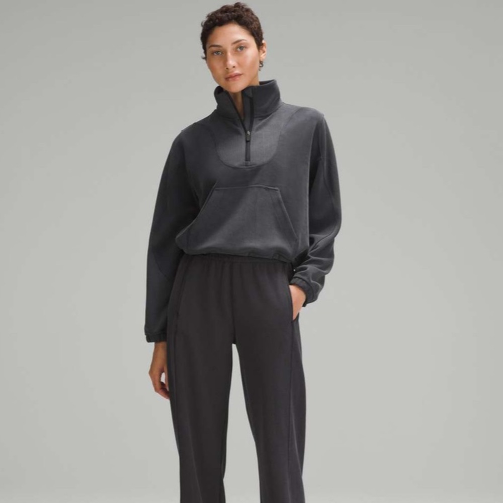 Lululemon Brushed Softstreme Ribbed Half Zip - Picture 5 of 13